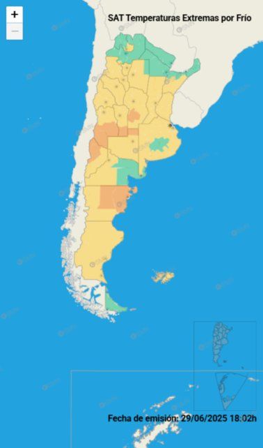 Servicio de Alerta Temprana del Servicio Meteorológico NAcional