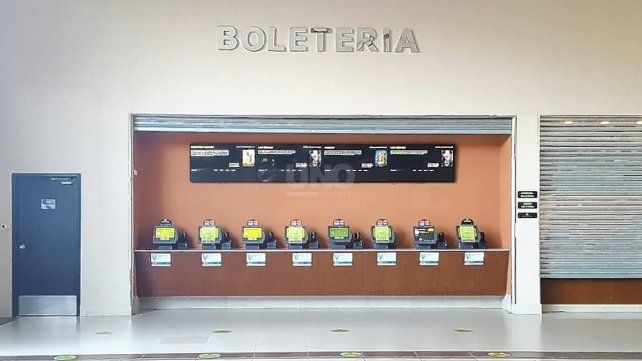 Las terminales a través de las cuales se podrán adquirir las entradas y el snack en el complejo.  