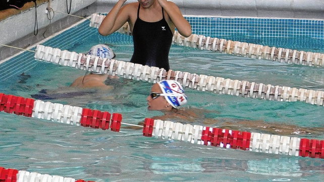 La talentosa nadadora de 19 a&ntilde;os entrena en la pileta de Uni&oacute;n de Santa Fe, en la cual se form&oacute; deportista de elite.