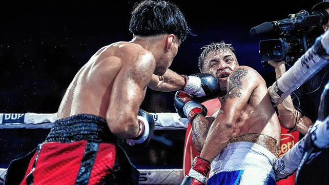 En su primera defensa y sin dejar dudas, Silio Vilte retuvo su titulo argentino superligero ante el rafaelino Nico Blanco.