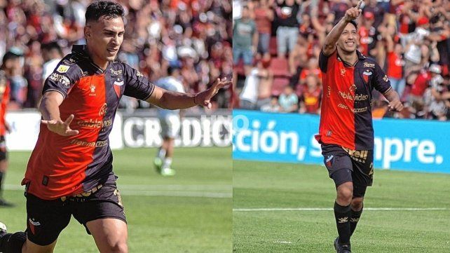 Eric Meza y Rodrigo Aliendro fueron los goleadores de Col&oacute;n, con cuatro. UNO Santa Fe | Jos&eacute; Busiemi