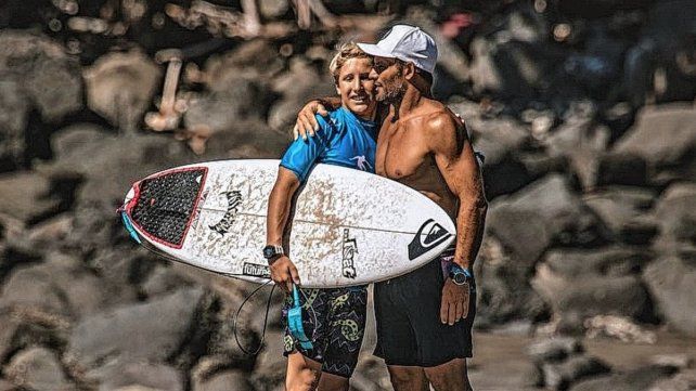 Padre e hijo. Coach y pupilo. Martín y Thiago. El seis veces campeón nacional sigue vigente, pero se ocupa mucho del nene.