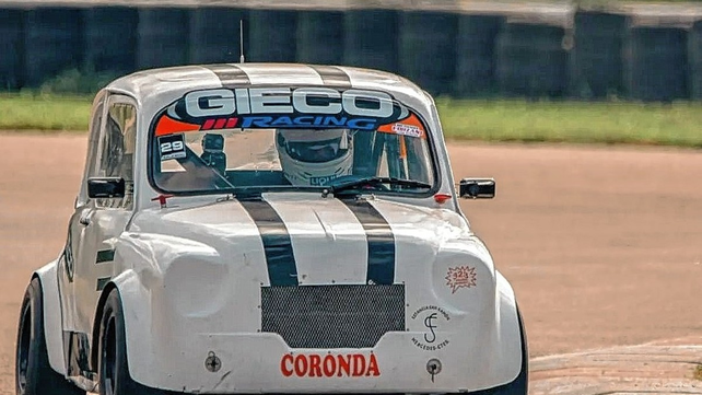 El piloto radicado en Froneta, Pablo Gieco, se llev&oacute; la primera victoria en la categor&iacute;a Fiat 600 TS.