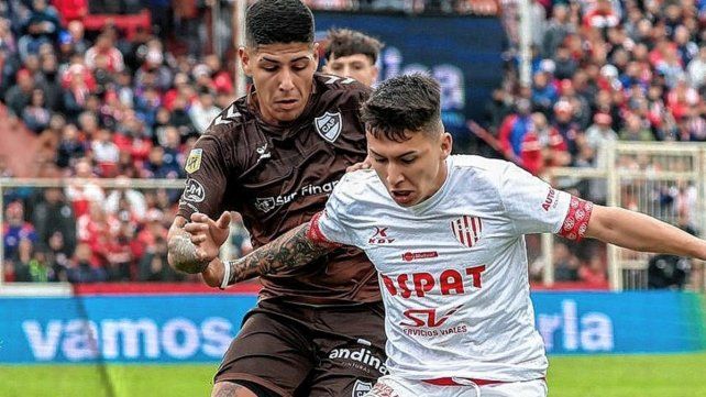 Mateo Del Blanco jugó el segundo encuentro desde el inicio con Unión y de a poco toma confianza en su nueva función.