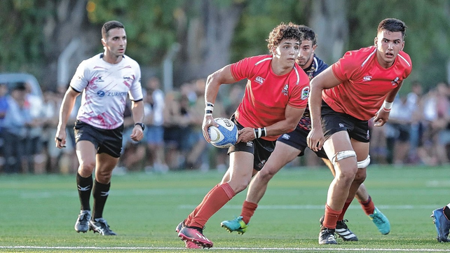 El medio scrum de C&oacute;rdoba Athl&eacute;tic, Agust&iacute;n Moyano, cumpli&oacute; una destacada actuaci&oacute;n en Del Viso.