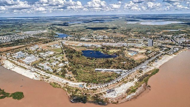La zona donde se realizar&aacute; la obra del Aulario para la UNL.&nbsp;