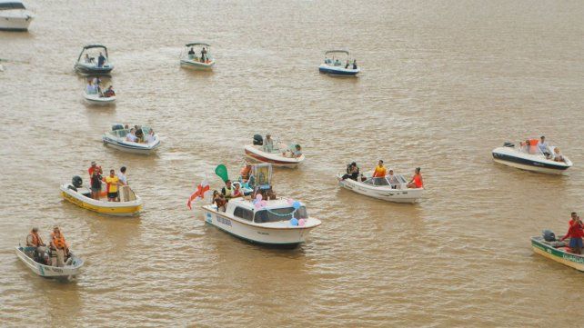 Segunda procesión náutica de la Virgen de Guadalupe