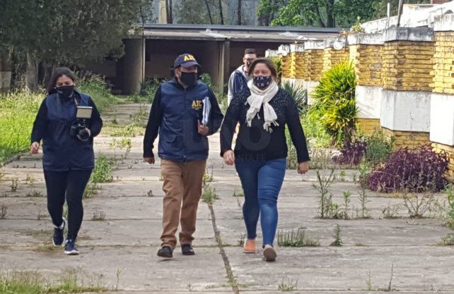 El motel de la vecina ciudad de Santo Tomé, blanco de los delincuentes. 