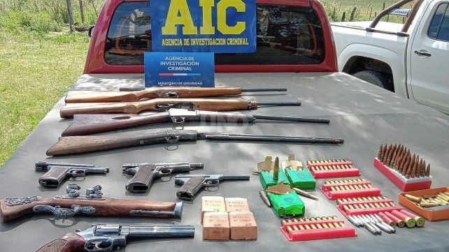 Los elementos recuperados en los allanamientos por robos en el oeste santafesino