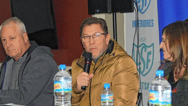 Rodrigo Borla, senador por el departamento San Justo, asisti&oacute; a la presentaci&oacute;n del programa provincial.