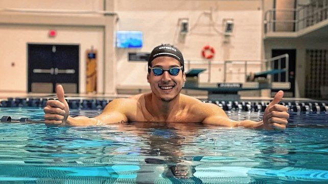 Formado en el Club Atlético Unión, Santiago Grassi competirá en los 100 metros mariposa, y en los 50 metros libres en los Juegos de Tokio.  