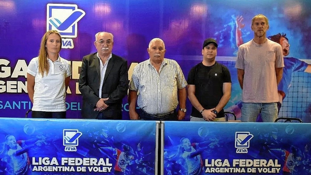 En la ciudad de La Banda, se realiz&oacute; el lanzamiento oficial de la Liga Federal que contar&aacute; con la organizaci&oacute;n de la FeVA.