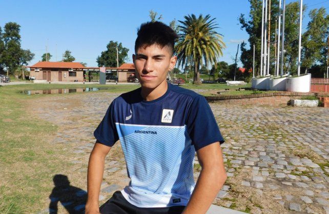 El atleta santafesino viene cumpliendo buenas actuaciones y espera poder estar en el Sudamericano en mayo próximo. 