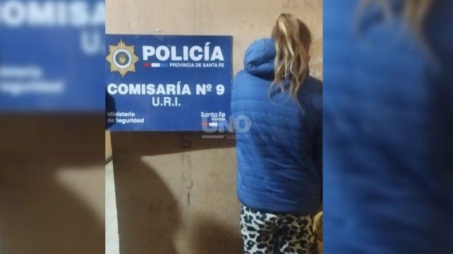 La mujer que fue detenida junto a más familiares