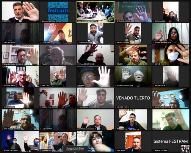 La votación de delegados