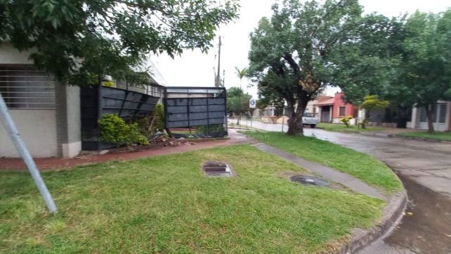 Accidente barrio María Selva Accidente barrio María Selva