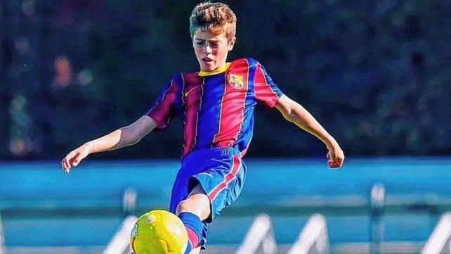 Marcipar es hijo de Javier y Muriel, santeafesinos e hinchas de Unión. El chico es defensor y juega en Barcelona. 