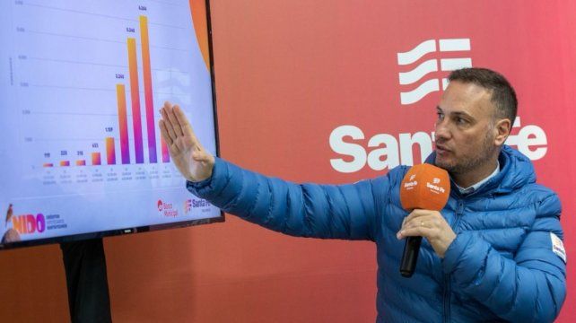 El ministro de Obras Pùblicas, Lisandro Enrico. El ministro de Obras Pùblicas, Lisandro Enrico.