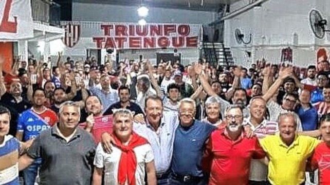 La Agrupación Triunfo Tatengue congregó recientemente a muchos hinchas y socios de Unión. 