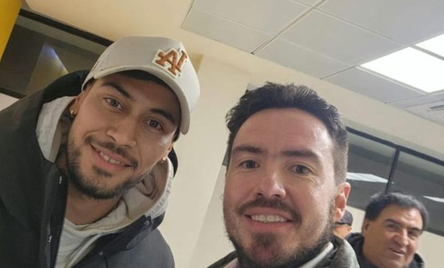 Ojeda se despidió de amigos y compañeros en Chile. Lo esperan en Santa Fe para sumarse a Unión.