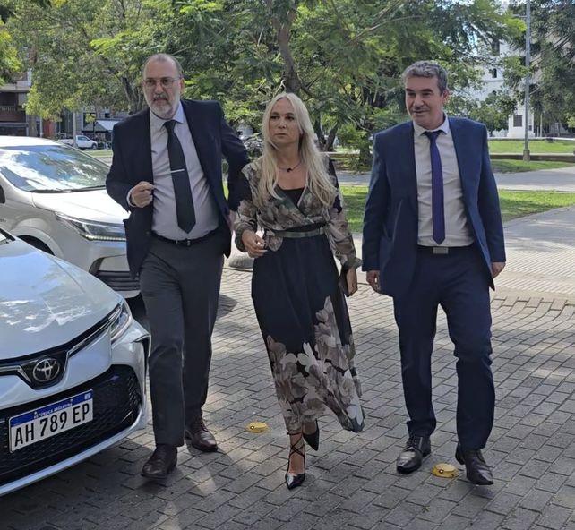 Año judicial.  Vranicich junto con los Fiscales Regionales de la Primera y de la Segunda Circunscripción del MPA, Jorge Nessier y Matías Merlo.