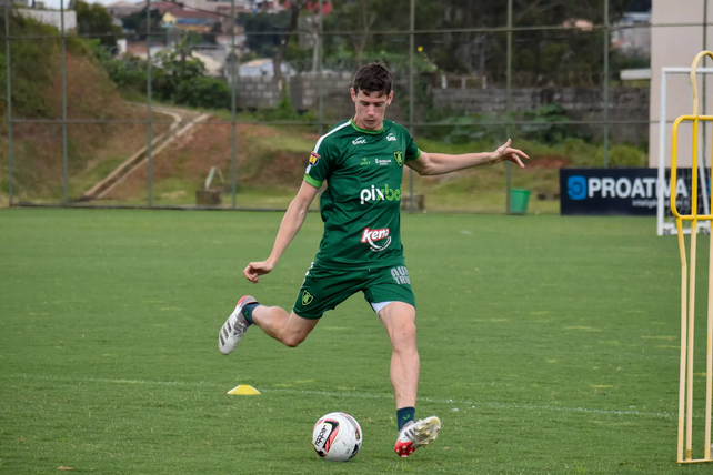 Actualmente Germán Conti es uno de los estandartes de América Mineiro.