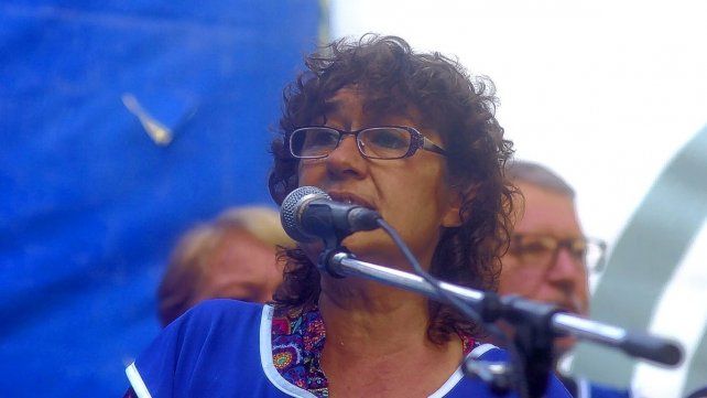 Sonia Alesso, secretaria general de Amsafé y de Ctera 