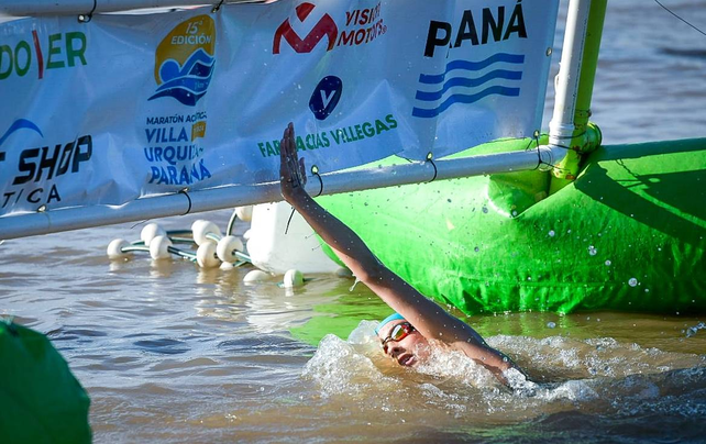 Miranda Lescano Doce de Rowing fue la primera entre las damas, y segunda en la general.  