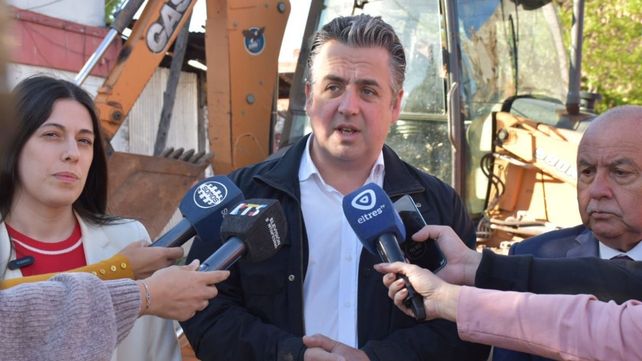 El ministro de Seguridad, Pablo Cococcioni El ministro de Seguridad, Pablo Cococcioni