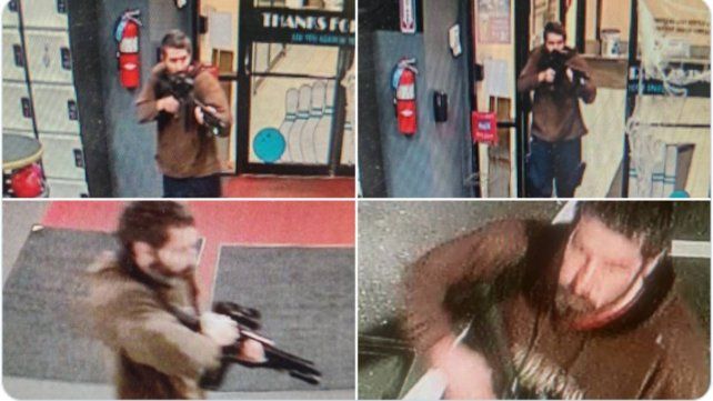 La Policía identificó al atacante como Robert Card, de 40 años, y difundió su fotografía. 