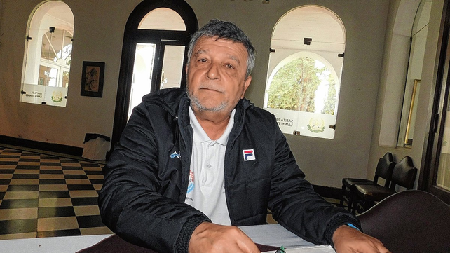 Palasciano es el director del AAT Challenger Santa Fe II y destac&oacute; la infraestructura del Santa Fe Lawn Tennis Club.