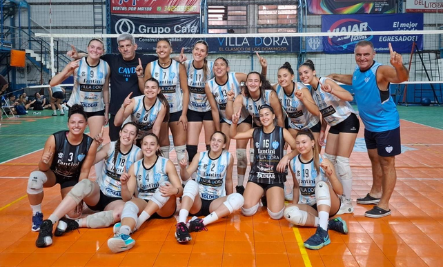 Villa Dora se coronó campeón de la rama femenina de la categoría Sub 21.