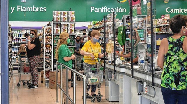 Los supermercados de Santa Fe en pandemia.