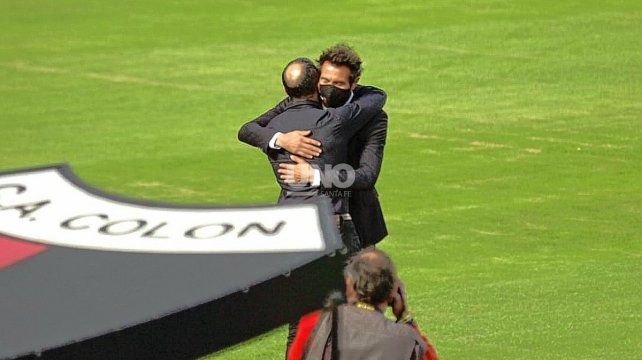 Eduardo Domínguez analizó el empate de Colón en el Clásico. UNO Santa Fe | José Busiemi