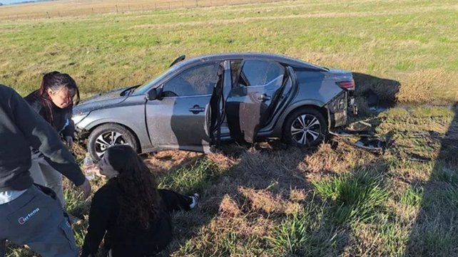 José y Rocío Bonacci sufrieron un despiste en la ruta y se salvaron de milagro