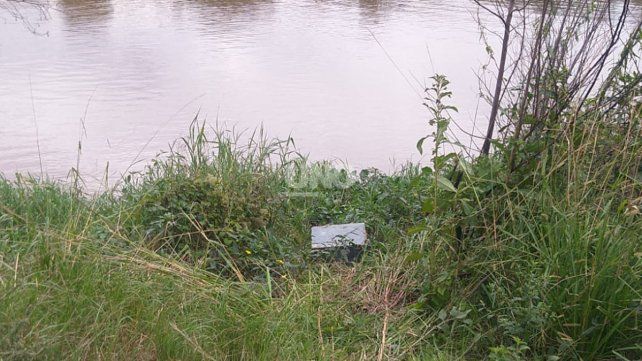 El hallazgo de la caja fuerte en la zona de la Manzana 10 de Alto Verde.