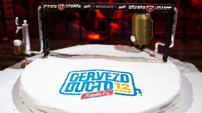 Se recordó el primer liso tirado del Cervezoducto en su inauguración en 2011