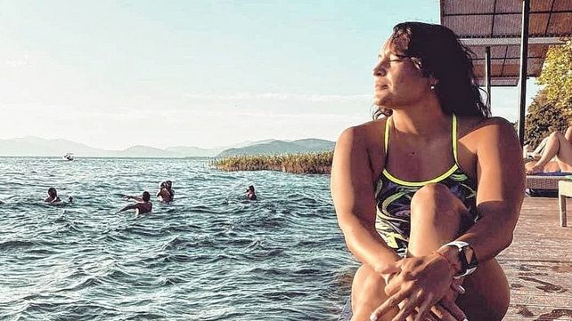La santafesina es la nadadora de nuestro país que más veces participó en esta prueba de aguas abiertas.