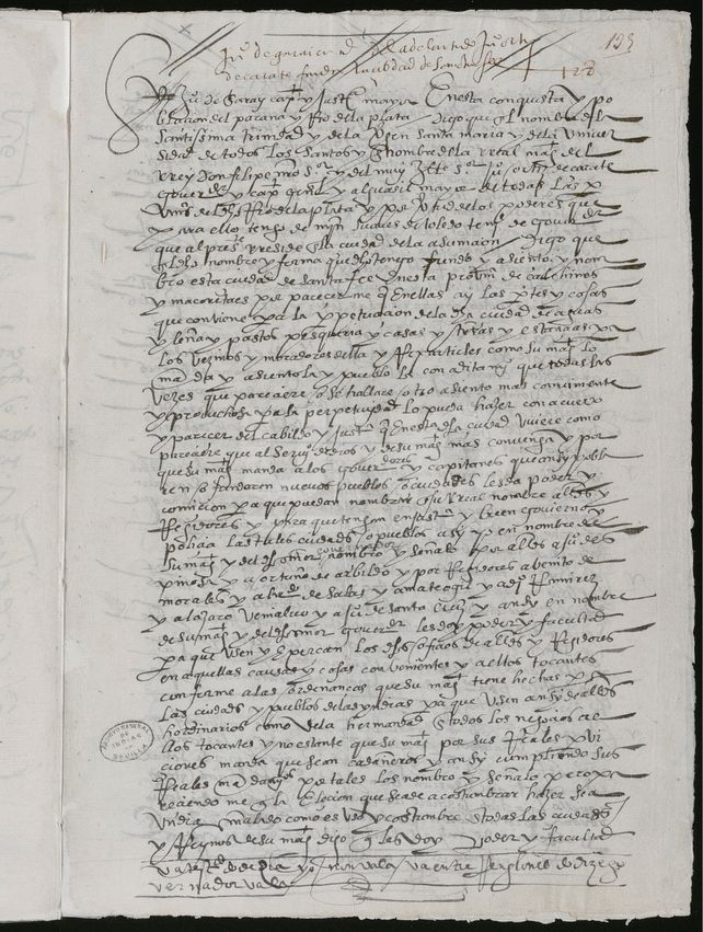 Fuente: España. Ministerio de Cultura, Archivo General de Indias. ESCRIBANIA,486A. 