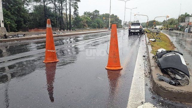 Accidente en la Ruta Nº1