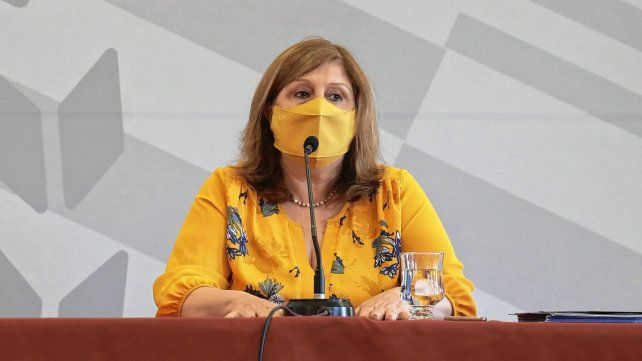 Adriana Cantero, ministra de Educación de la provincia de Santa Fe