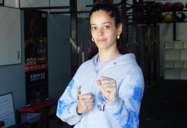 La taekwondista santotomesina ya ha participado de varias concentraciones nacionales en Exaltación de la Cruz.