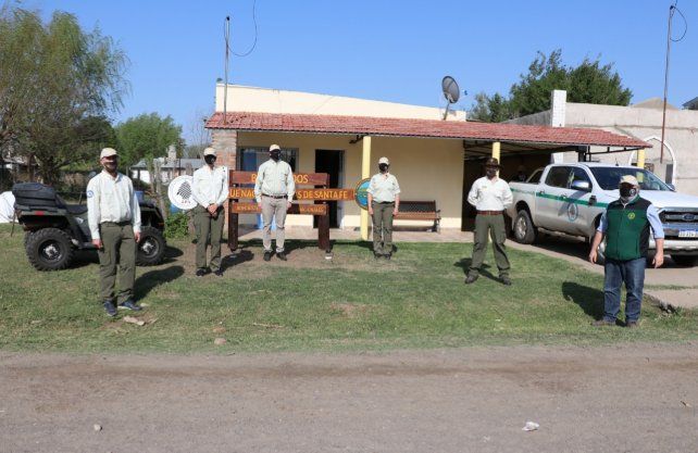 El viernes 2 de octubre se realizó el acto de inauguración de la intendencia del Parque Nacional Islas de Santa Fe, en Puerto Gaboto.