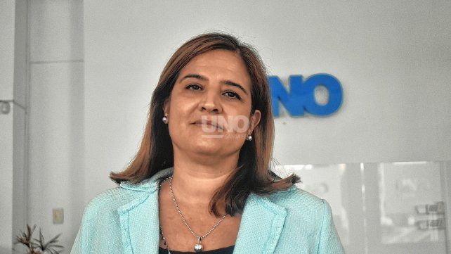 Larisa Carrera, vicerectora de la Universidad Nacional del Litoral. Es la primera mujer electa para ese cargo en la historia de la UNL.