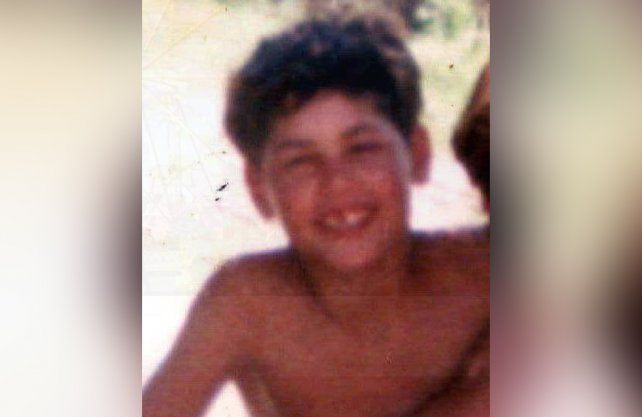 Marcelo Pacini en fotos familiares. 