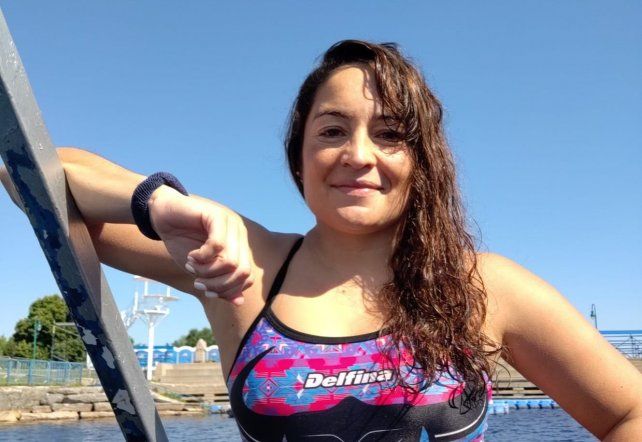 La nadadora santafesina afrontó anteriormente las pruebas en el Lago San Juan y la Capri-Nápoli.