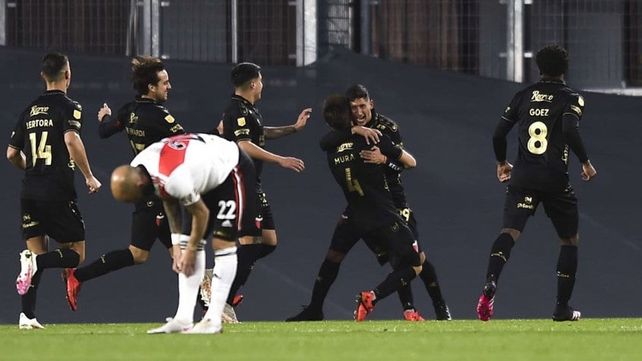 River perdió solo dos partidos en la Liga Profesional: uno de ellos ante Colón 2-1, en la 1ª fecha