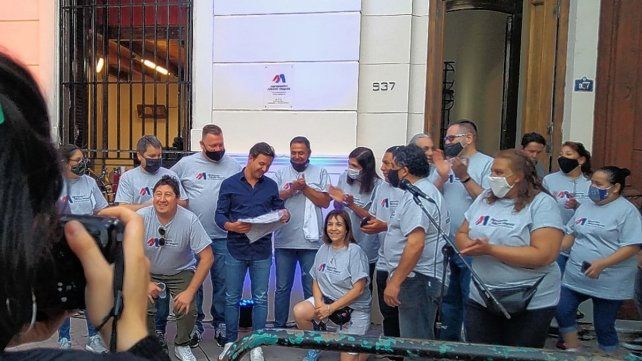 La inauguración de la sede en la ciudad de Rosario