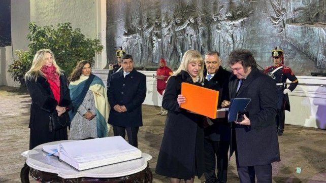 Acto protocolar por el 9 de Julio en Tucumán (Presidencia de la Nación)
