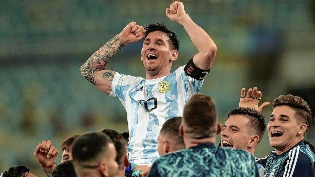 Lionel Messi, el gran responsable del t&iacute;tulo que logr&oacute; Argentina en la Copa Am&eacute;rica en el Maracan&aacute;. @CopaAmerica
